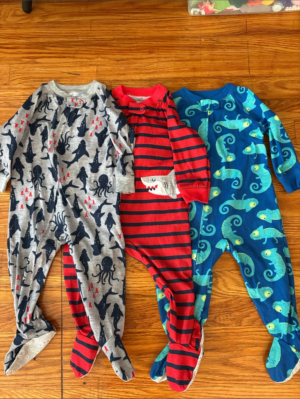 Simple Joys footed onsie, size 12m